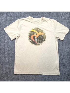 Doo Australia Graphic T-Shirt Men's Med Tan Beige Kangaroo Surf Skate Tee Peru